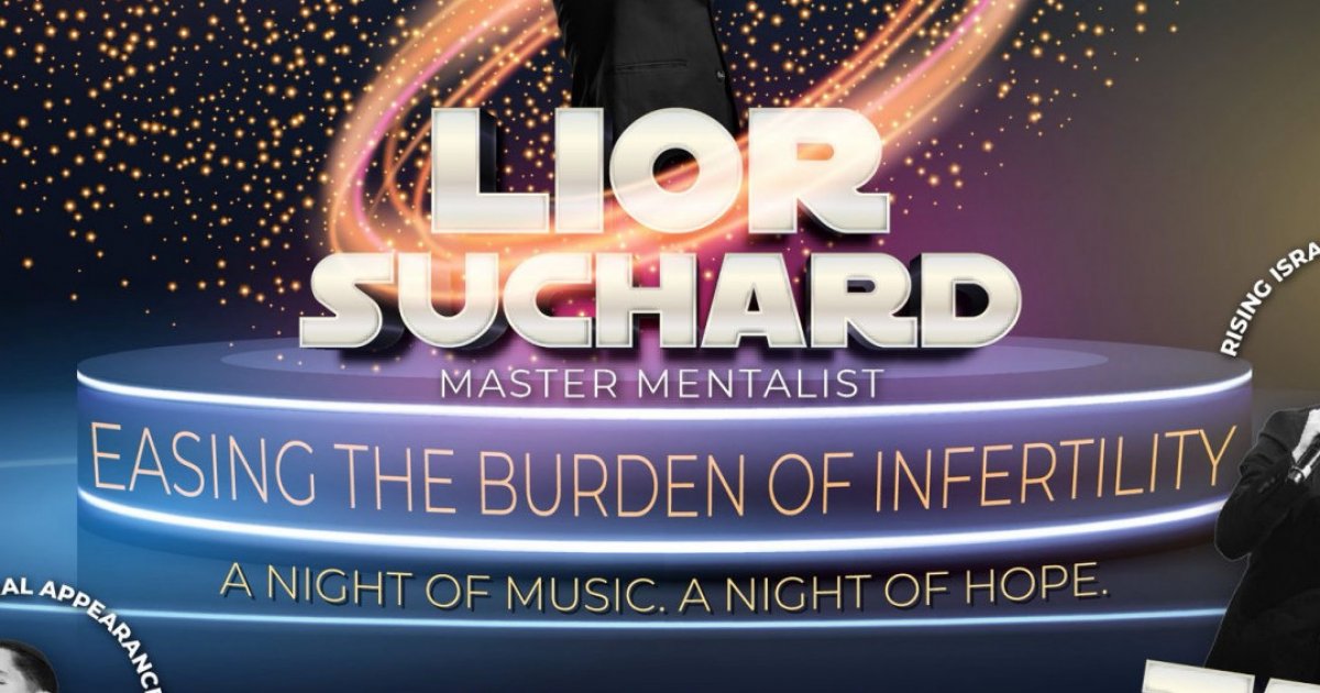 World Famous Mentalist Lior Suchard  and Israeli Pop Star Tal Vaknin